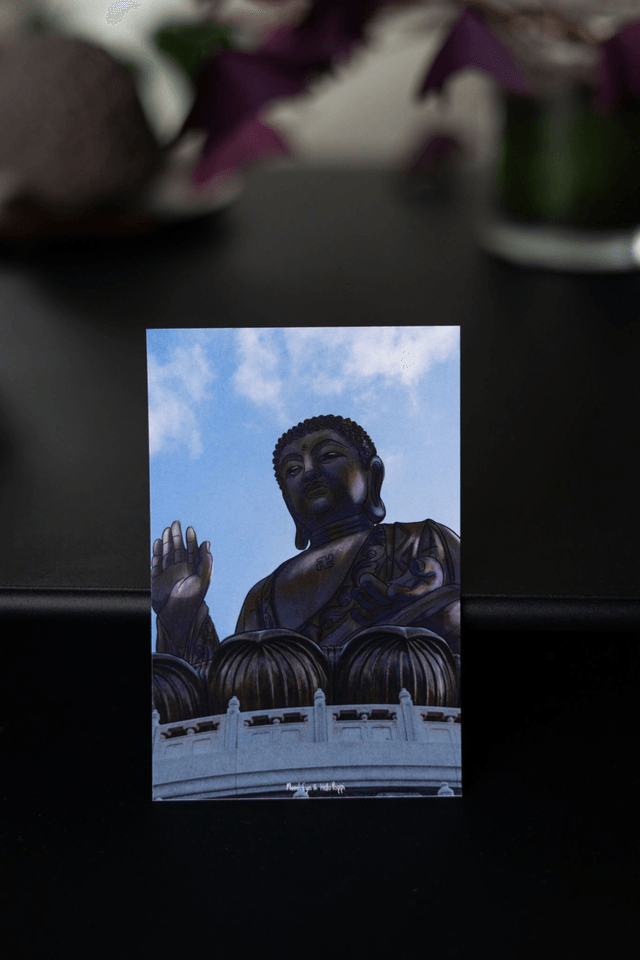 Carte postale "Bouddha"