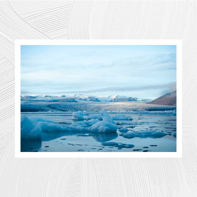 Glacier islandais - A4