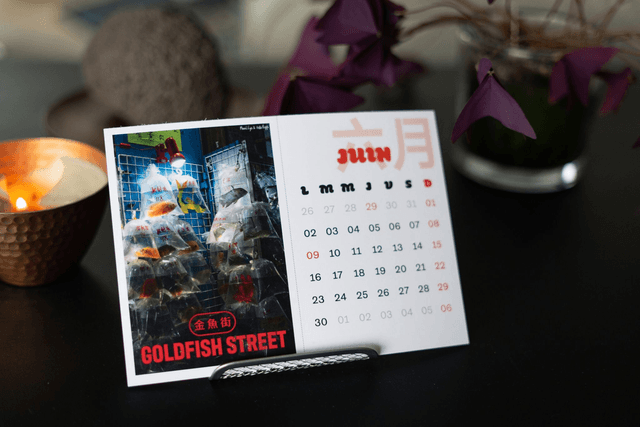 Calendrier Dessinto "Agat & Poppi à Hong Kong"
