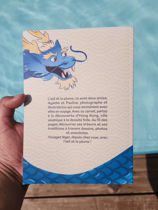 Carnet de voyage "Agat et Poppi à Hong Kong