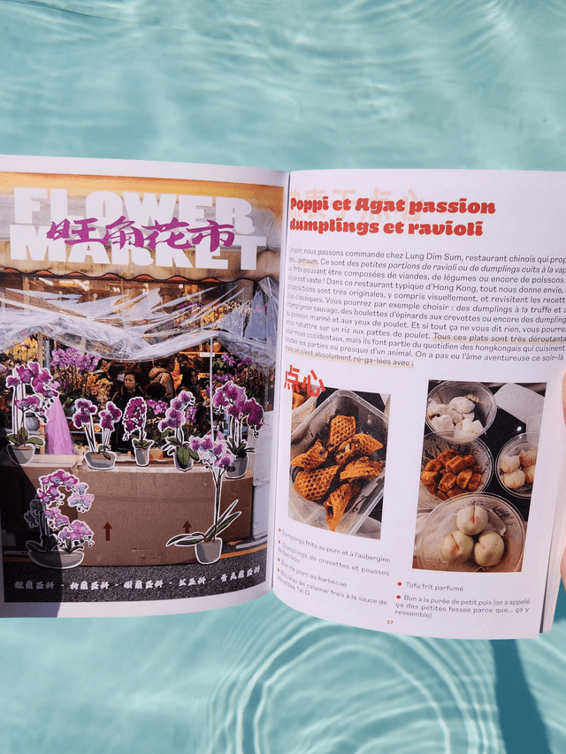 Carnet de voyage "Agat et Poppi à Hong Kong