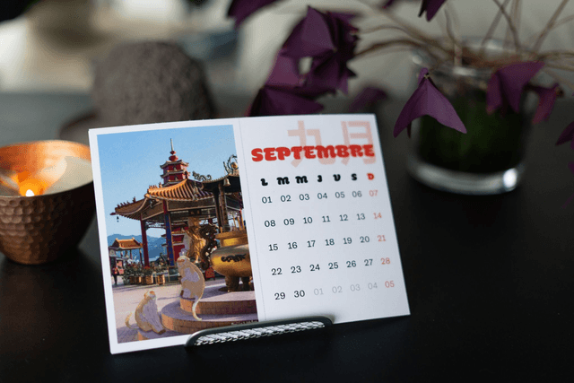 Calendrier Dessinto "Agat & Poppi à Hong Kong"