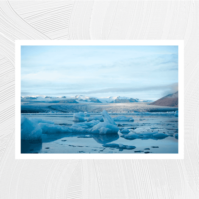 Glacier islandais - A4