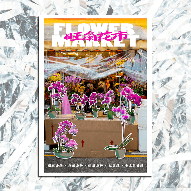 Flower Market (dessinto) - A4